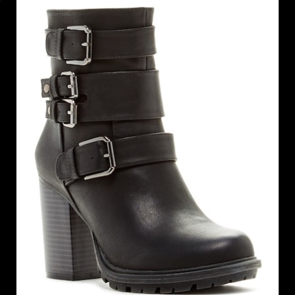 Moto heeled boots - Picture 2 of 6